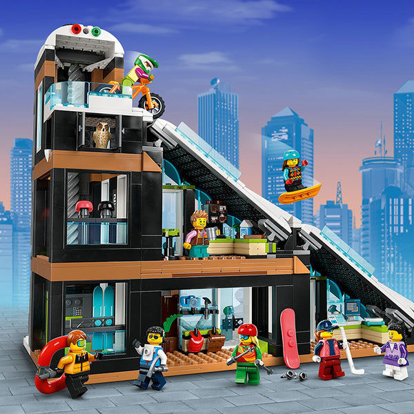 LEGO® City Ski and Climbing Centre Building Toy Set 60366