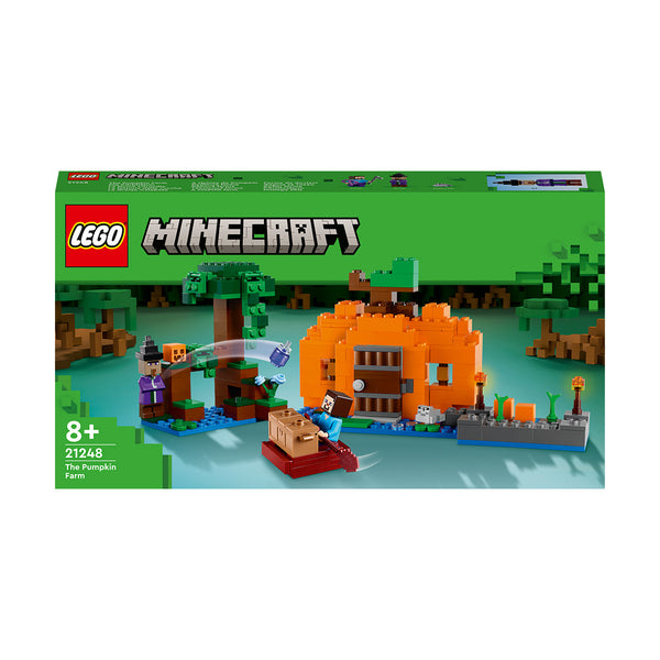 LEGO® Minecraft® The Pumpkin Farm Building Toy Set 21248 - SLIGHTLY DAMAGED BOX