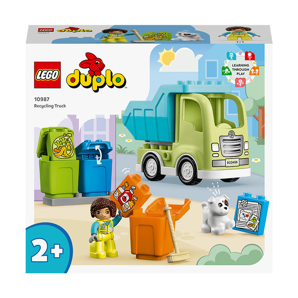 LEGO® DUPLO® Town Recycling Truck Building Toy Set 10987