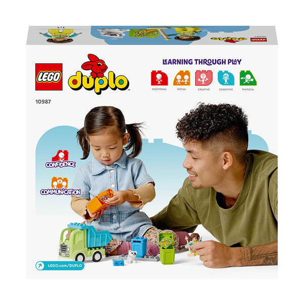 LEGO® DUPLO® Town Recycling Truck Building Toy Set 10987