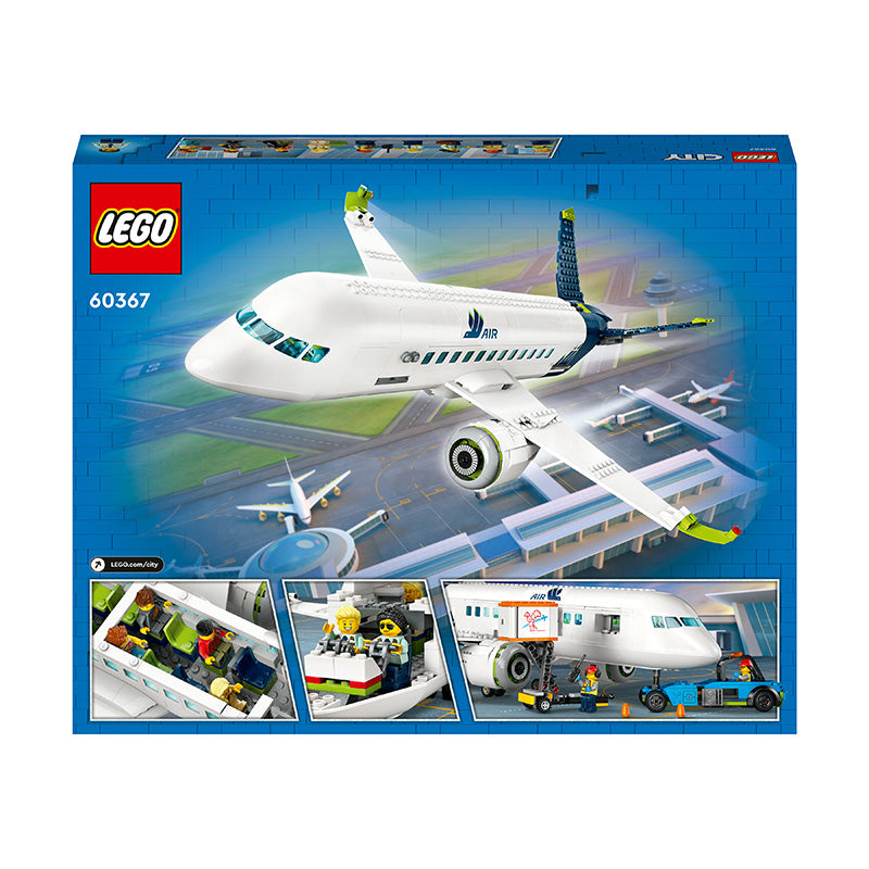 LEGO® City Passenger Aeroplane Building Toy Set 60367 | Importatoy