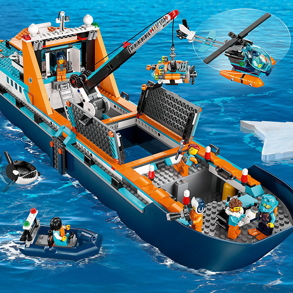 LEGO® City Arctic Explorer Ship Building Set 60368