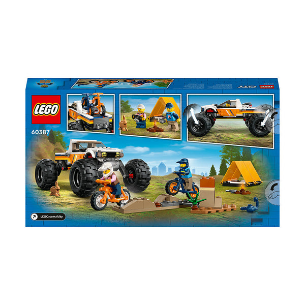 LEGO® City 4x4 Off-Roader Adventures Building Toy Set 60387 - SLIGHTLY DAMAGED BOX