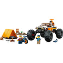 LEGO® City 4x4 Off-Roader Adventures Building Toy Set 60387 - SLIGHTLY DAMAGED BOX