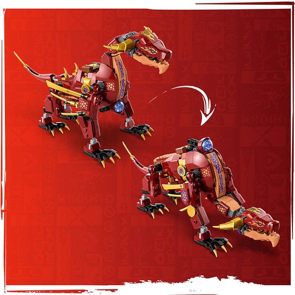 LEGO® NINJAGO® Heatwave Transforming Lava Dragon Building Toy Set 71793