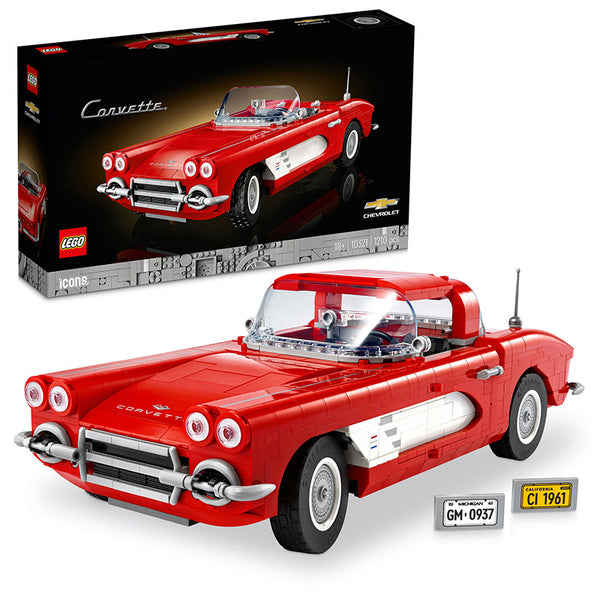 LEGO® ICONS Corvette Model Car Set for Adults 10321