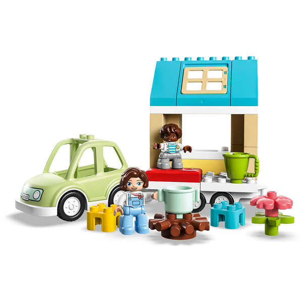 LEGO® DUPLO® Town Family House on Wheels Building Toy Set 10986 - SLIGHTLY DAMAGED BOX