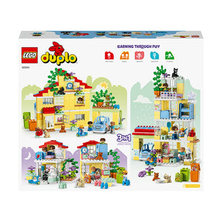 LEGO® DUPLO® Town 3in1 Family House Building Toy Set 10994