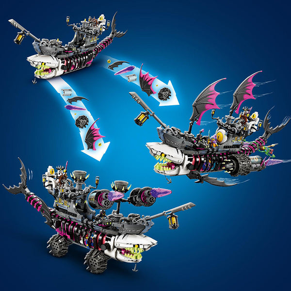 LEGO DREAMZzz Nightmare Shark Ship, Pirate Ship Toy 71469