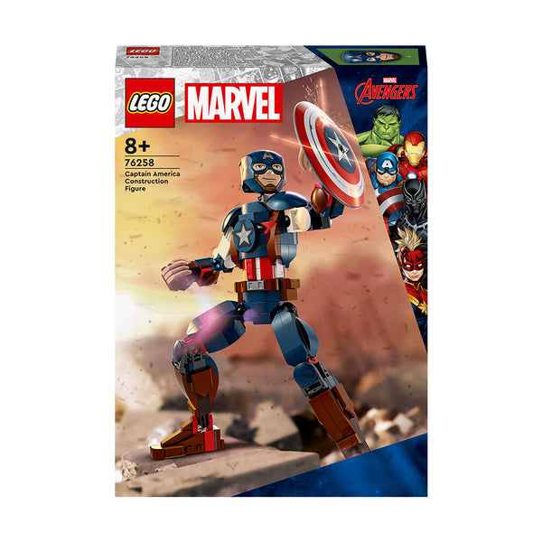 Captain America Construction Figure 76258 - LEGO® Marvel™ - Building  Instructions - Customer Service -  US