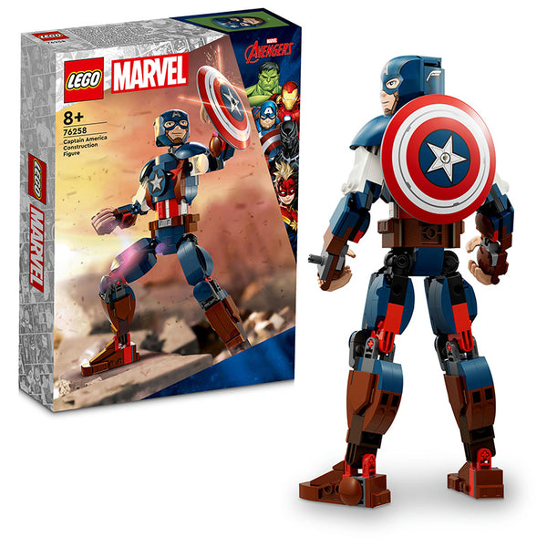 LEGO® Marvel Captain America Construction Figure 76258