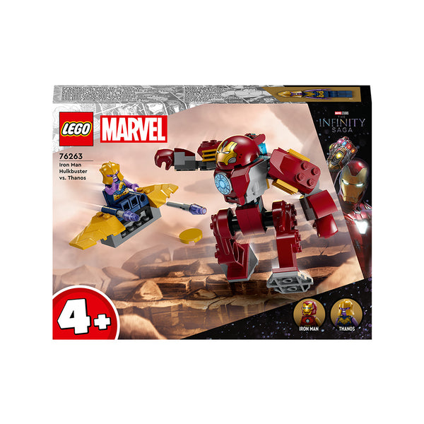 LEGO® Marvel Iron Man Hulkbuster vs. Thanos Building Toy Set 76263