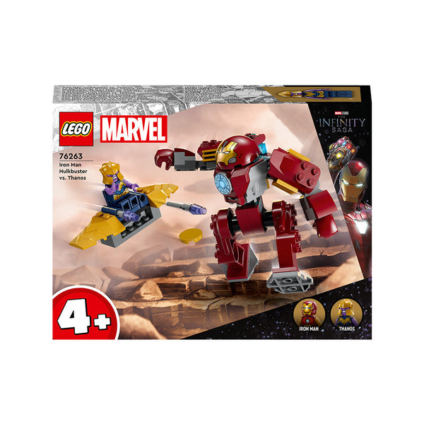 LEGO® Marvel Iron Man Hulkbuster vs. Thanos Building Toy Set 76263 - DAMAGED BOX