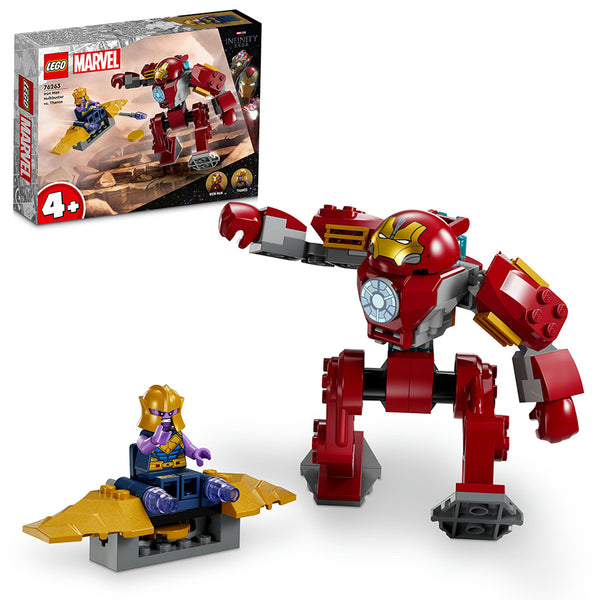 LEGO® Marvel Iron Man Hulkbuster vs. Thanos Building Toy Set 76263