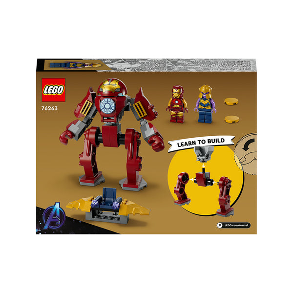 LEGO® Marvel Iron Man Hulkbuster vs. Thanos Building Toy Set 76263