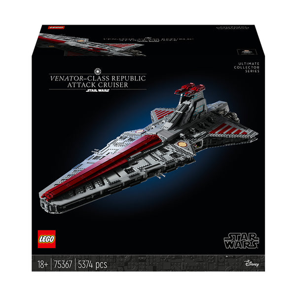 LEGO® Star Wars™ Venator-Class Republic Attack Cruiser UCS Building Kit 75367 - DAMAGED BOX