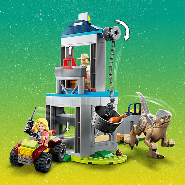 LEGO® Jurassic World Velociraptor Escape Building Toy Set 76957