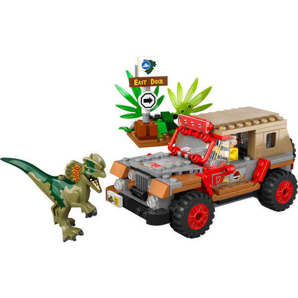 LEGO® Jurassic World Dilophosaurus Ambush Building Toy Set 76958