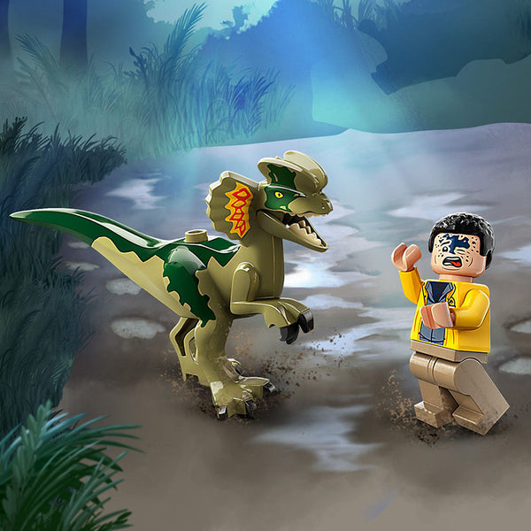 LEGO® Jurassic World Dilophosaurus Ambush Building Toy Set 76958