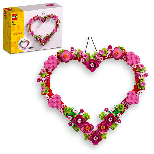 LEGO® Heart Ornament Building Toy Kit 40638