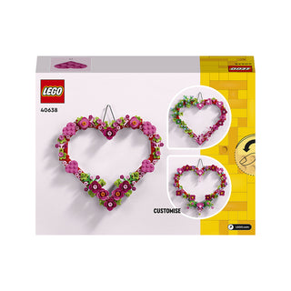 LEGO® Heart Ornament Building Toy Kit 40638