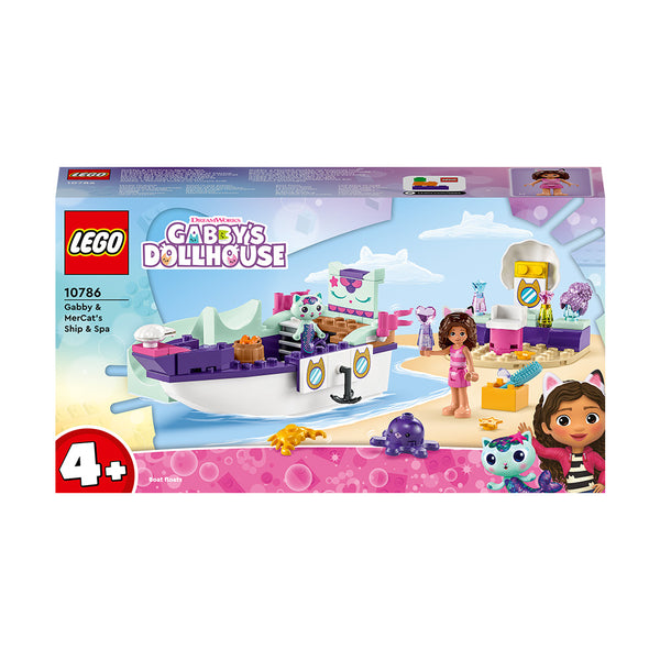 LEGO® Gabby's Dollhouse™ Gabby & MerCat’s Ship & Spa 10786