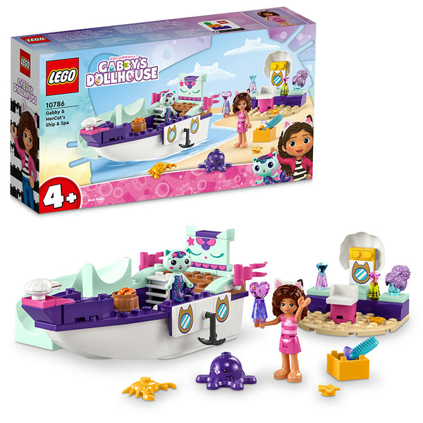 LEGO® Gabby's Dollhouse™ Gabby & MerCat’s Ship & Spa 10786