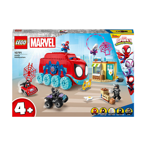 LEGO® Marvel Team Spidey's Mobile Headquarters Building Toy Set 10791 - SLIGHTLY DAMAGED BOX