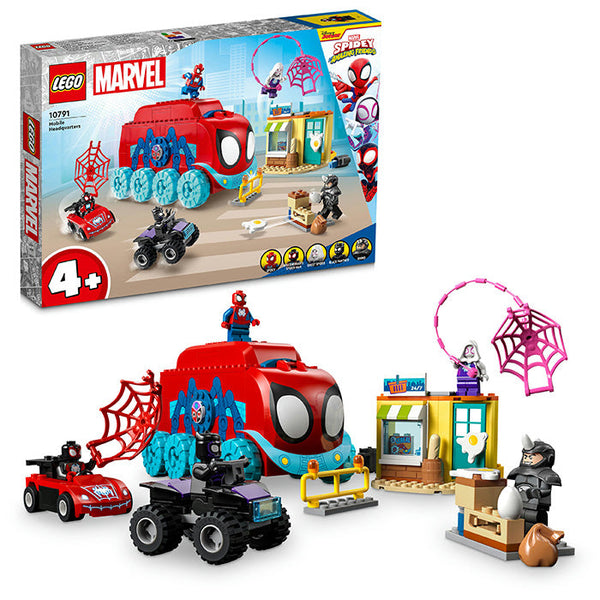 LEGO® Marvel Team Spidey's Mobile Headquarters Building Toy Set 10791 - SLIGHTLY DAMAGED BOX