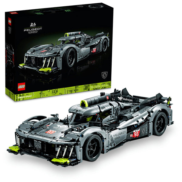 LEGO® Technic PEUGEOT 9X8 24H Le Mans Hybrid Hypercar 42156 - SLIGHTLY DAMAGED BOX