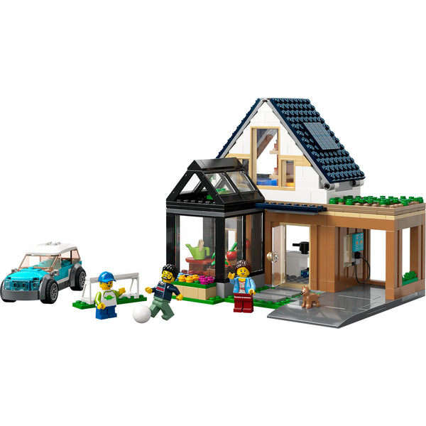 LEGO® City Family House and Electric Car Building Toy Set 60398