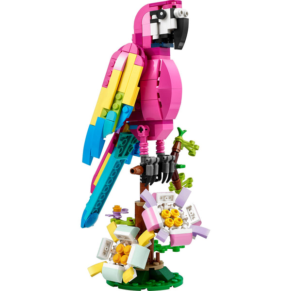 LEGO® Creator 3in1 Exotic Pink Parrot Building Toy Set 31144