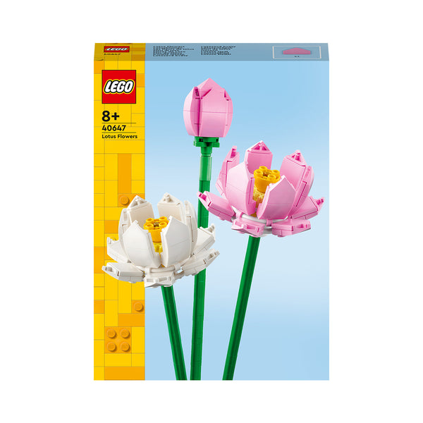 LEGO® Lotus Flowers Desk Decoration Set 40647