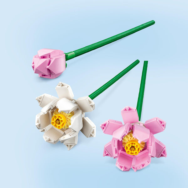 LEGO® Lotus Flowers Desk Decoration Set 40647