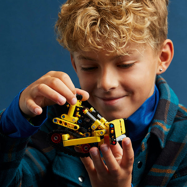 LEGO Technic Heavy-Duty Bulldozer Construction Toy 42163