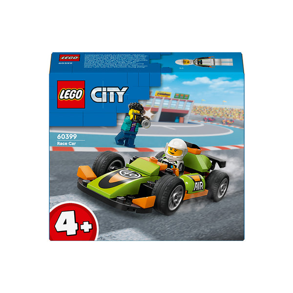 LEGO® City Green Race Car Vehicle Building Toy 60399