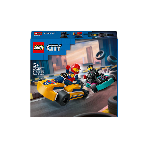 LEGO® City Go-Karts and Race Drivers Toy Set 60400