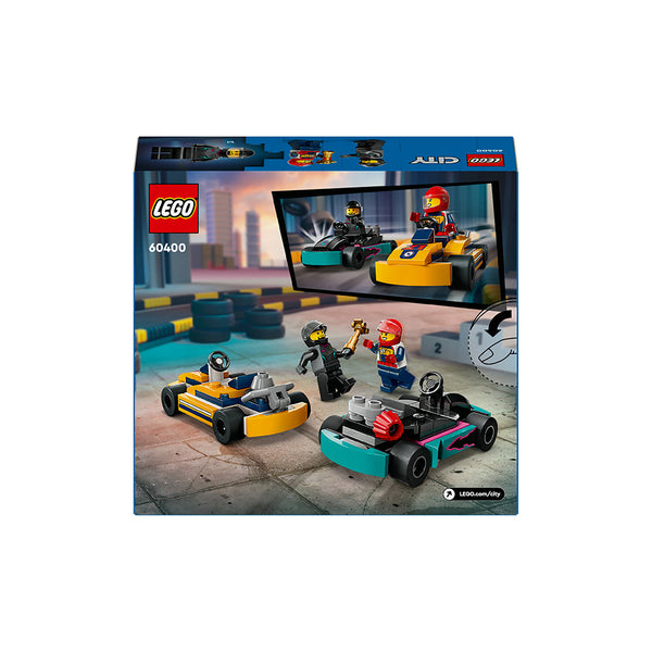 LEGO® City Go-Karts and Race Drivers Toy Set 60400