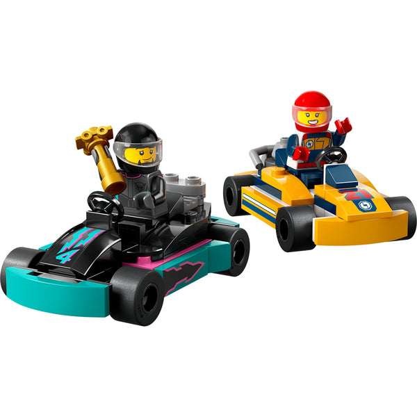 LEGO® City Go-Karts and Race Drivers Toy Set 60400