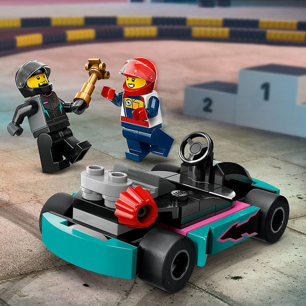 LEGO® City Go-Karts and Race Drivers Toy Set 60400