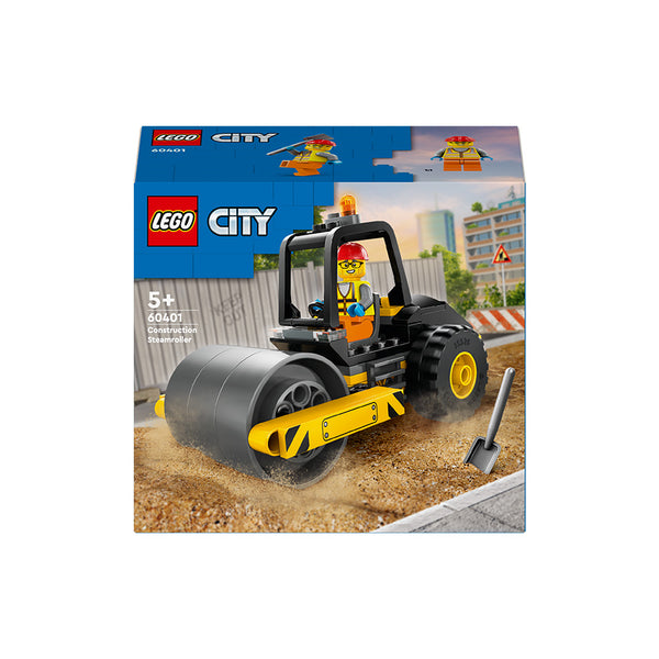 LEGO® City Construction Steamroller Vehicle Toy Playset 60401