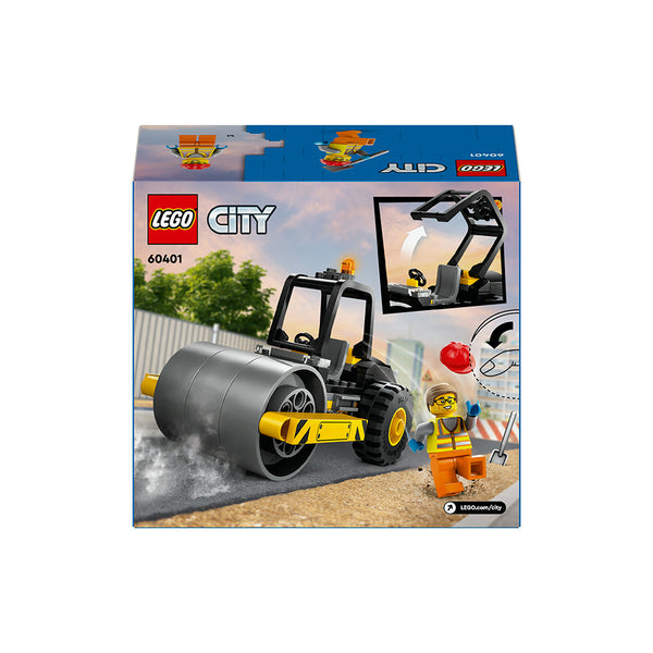 LEGO® City Construction Steamroller Vehicle Toy Playset 60401