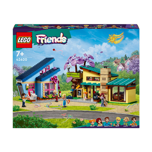 LEGO® Friends Olly and Paisley's Family Houses 42620