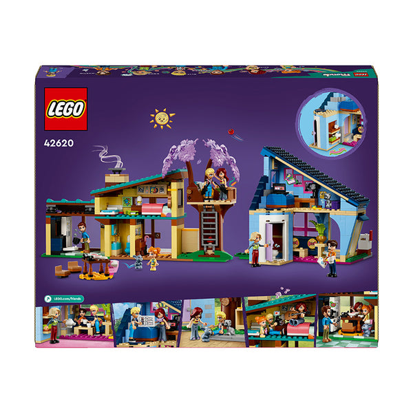 LEGO® Friends Olly and Paisley's Family Houses 42620