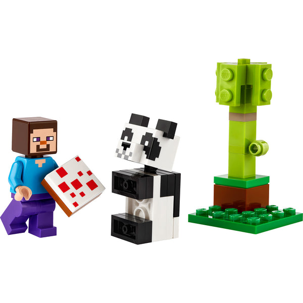 LEGO® Minecraft Steve and Baby Panda Recruitment Bag 30672