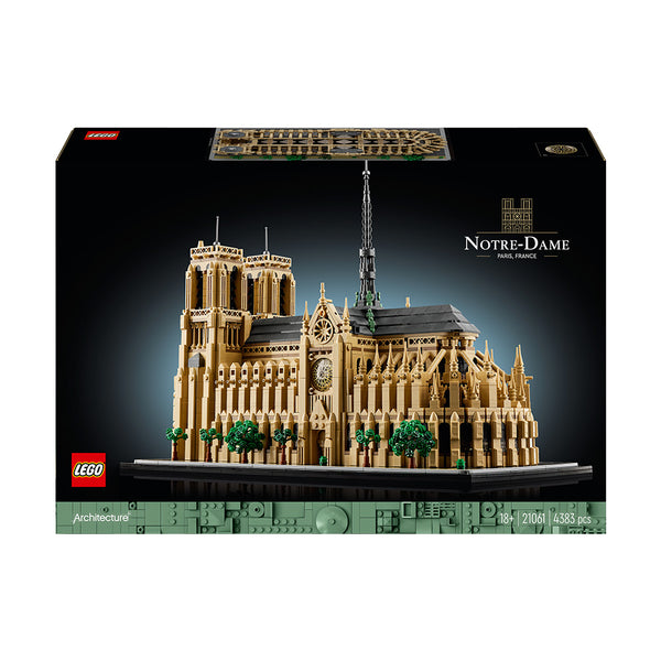 LEGO® Architecture Notre-Dame de Paris Set for Adults 21061