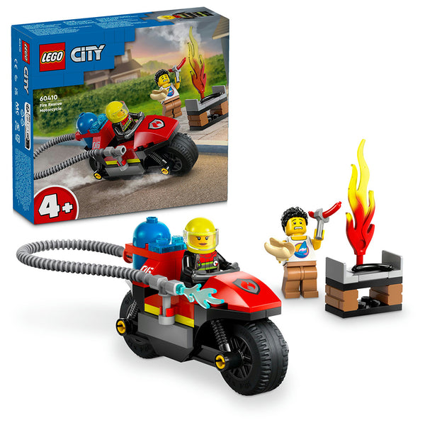 LEGO® City Fire Rescue Motorcycle Vehicle Toy 60410