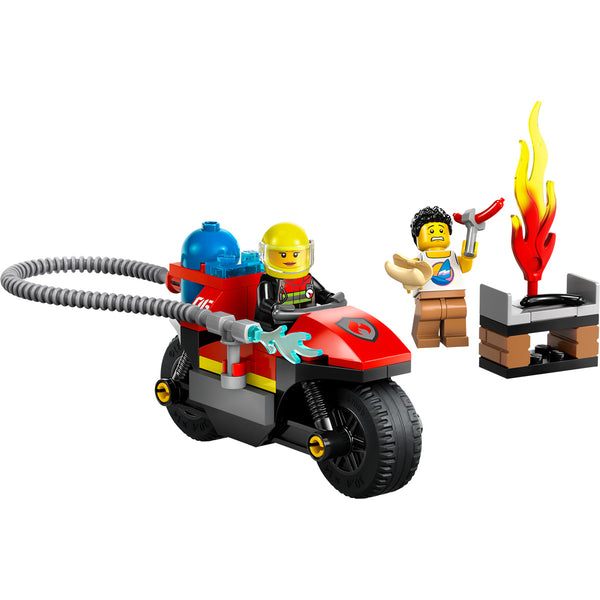 LEGO® City Fire Rescue Motorcycle Vehicle Toy 60410