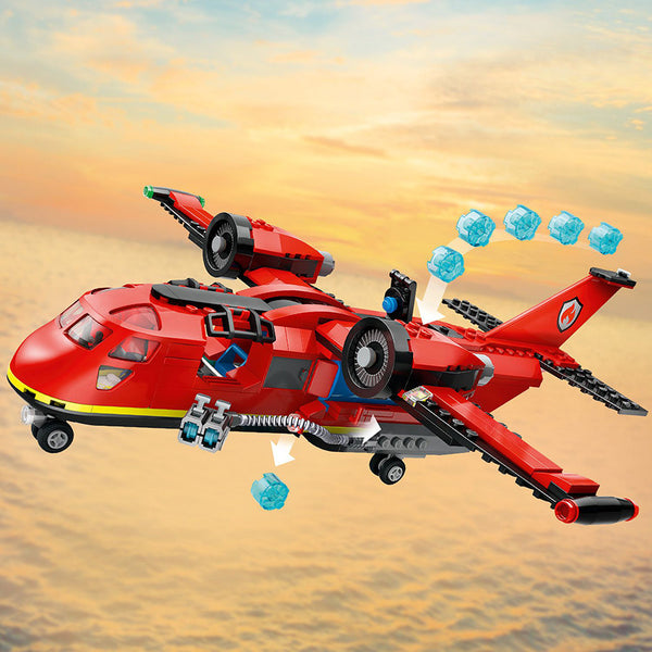 LEGO® City Fire Rescue Plane Building Toy Set 60413