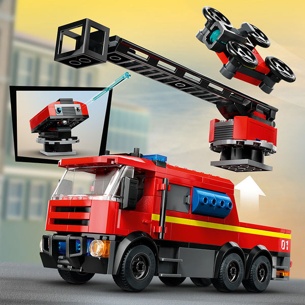 LEGO® City Fire Station with Fire Engine Toy Playset 60414